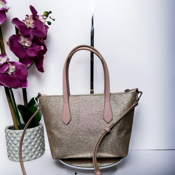 Authentic Kate Spade Joeley Small Satchel Crossbody Rose Gold ECU - Picture 6 of 15